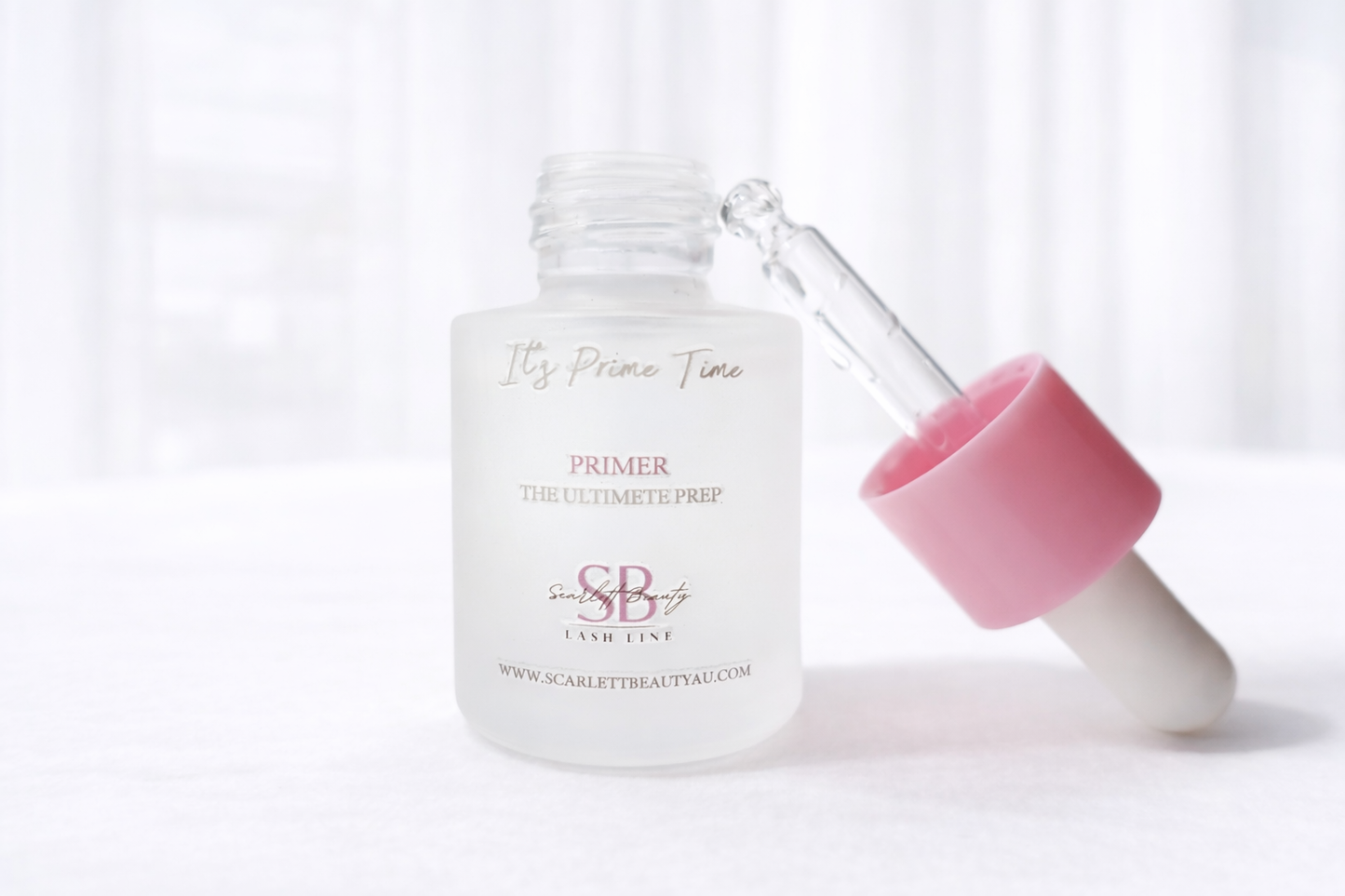 professional lash extension primer for cleaning natural lashes before application