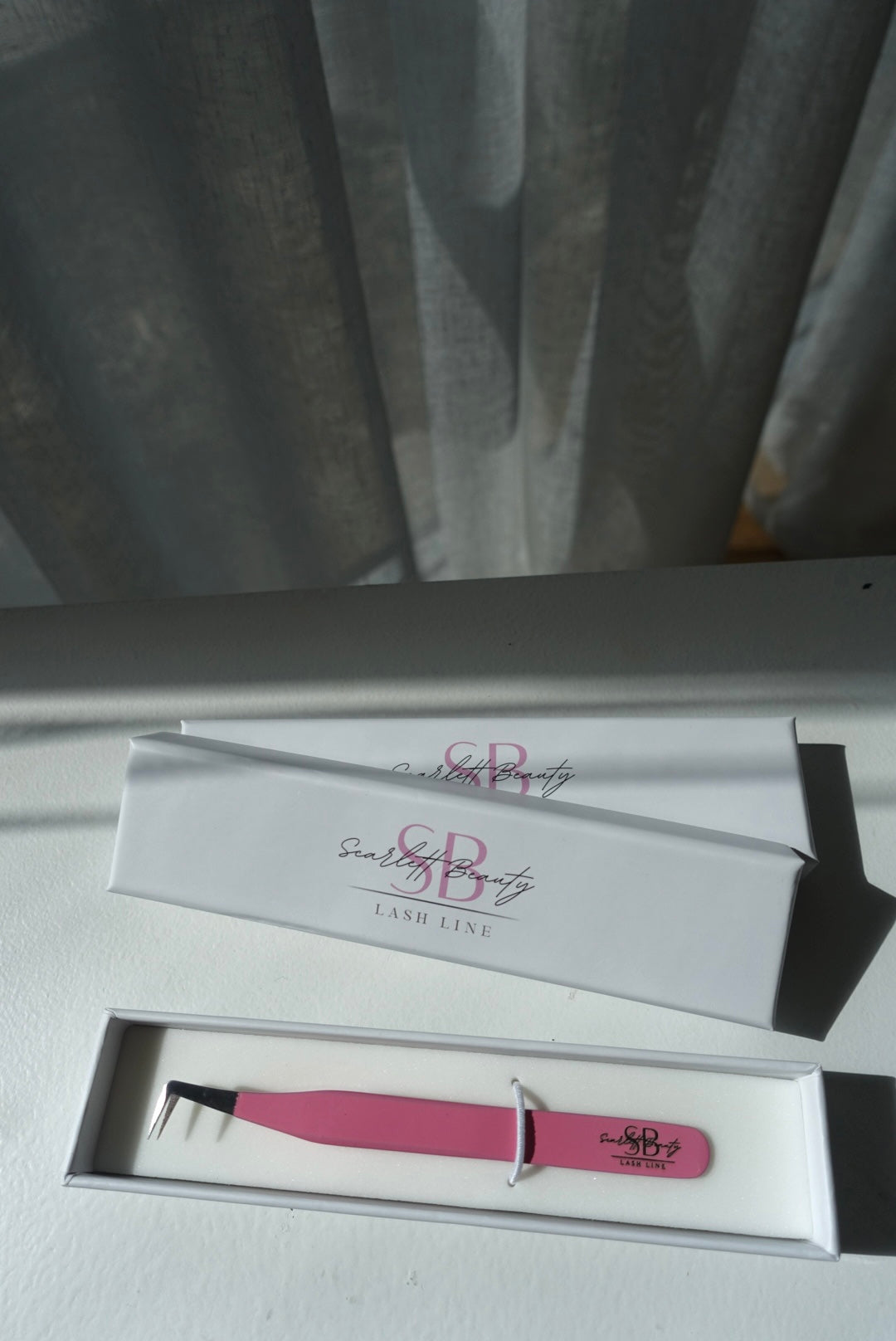 90° Volume Boot Tweezer- Pink