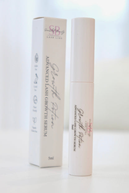 Growth Potion lash growth serum for longer stronger natural lashes by Scarlett Beauty Lash Line