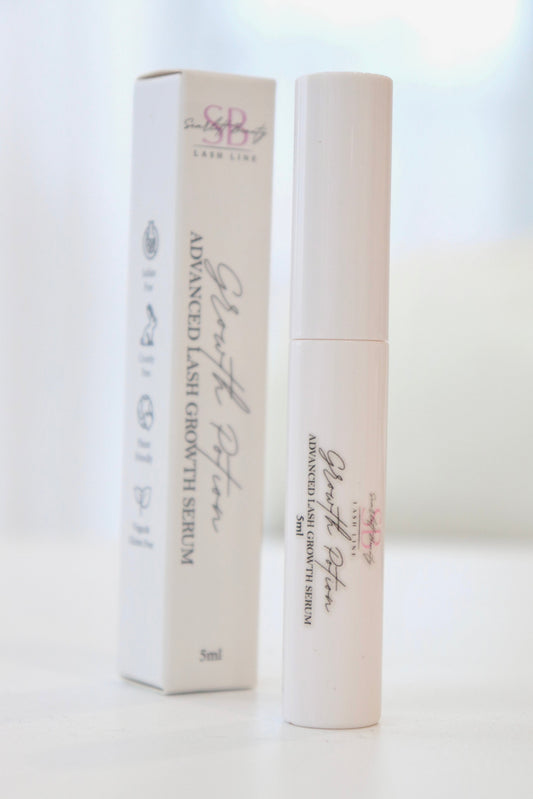 Growth Potion lash growth serum for longer stronger natural lashes by Scarlett Beauty Lash Line